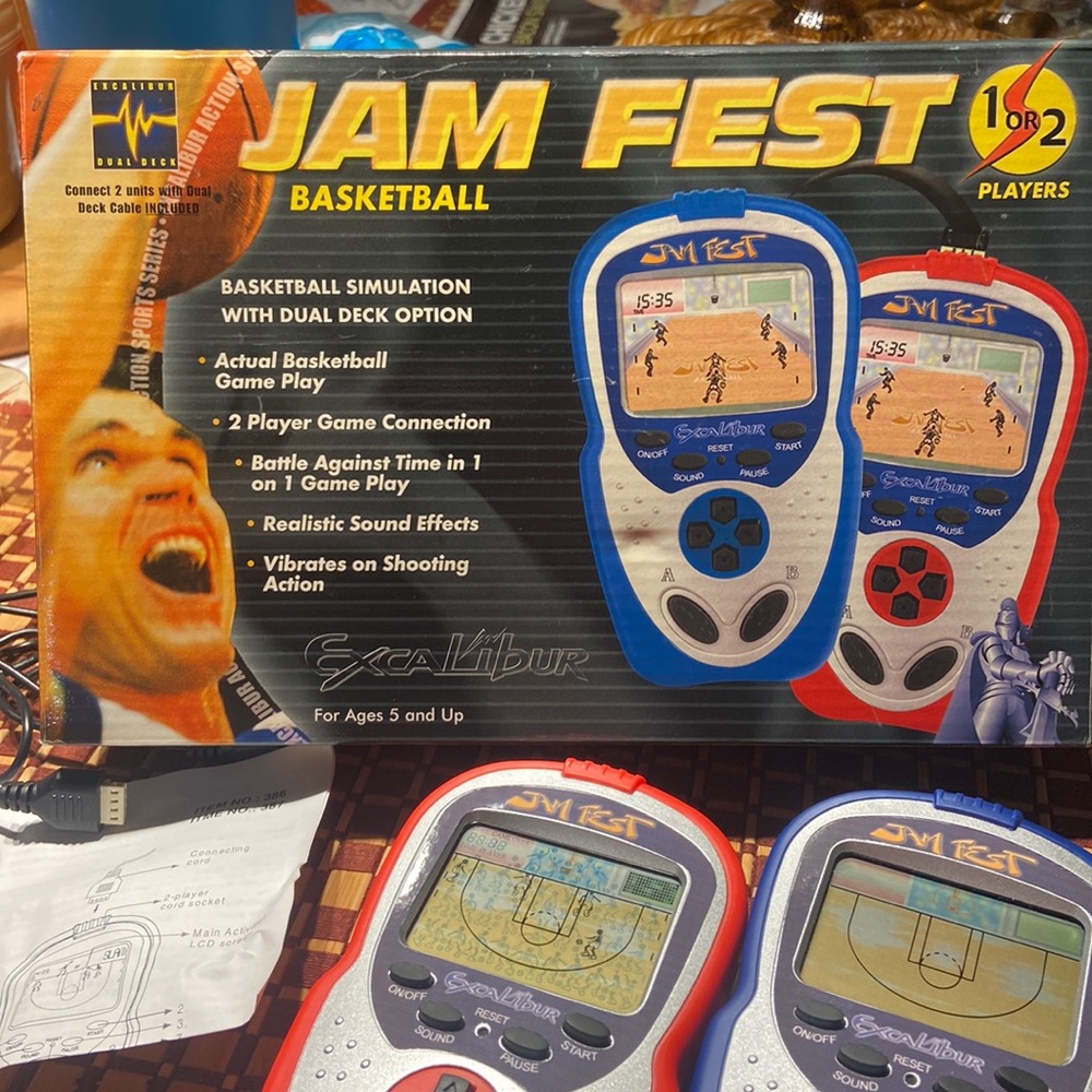 Excalibur Jam Fest Basketball handheld games